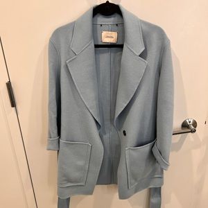 Dorothee Schumacher blue women wool coat